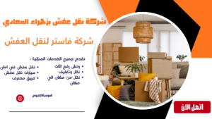 شركة نقل عفش بزهراء المعادي 