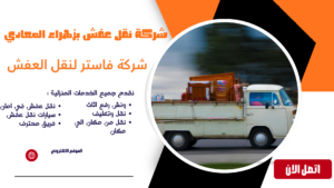 شركة نقل عفش بزهراء المعادي